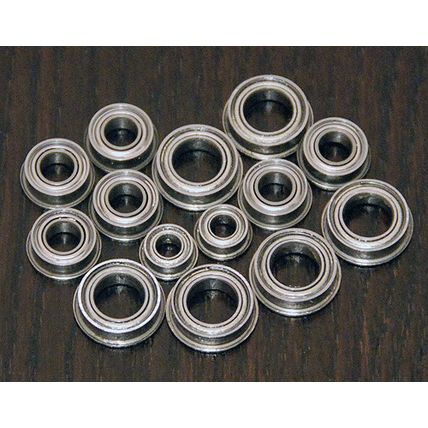 (14pcs) KYOSHO SCORPION /TURBO SCORPION /TOMAHAWK Metal Sealed Ball Bearing Set