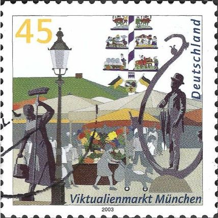 GERMANY, Viktualien Market Munich, white 2003, 0.45, #3