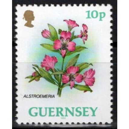 Guernsey 485 MNH Flowers Plants Nature ZAYIX 0524S0115M