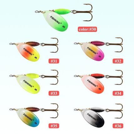 FISH KING Metal Spinner Bait – 4g 4.8g 7g 10g 14g – High-Quality Hard Baits
