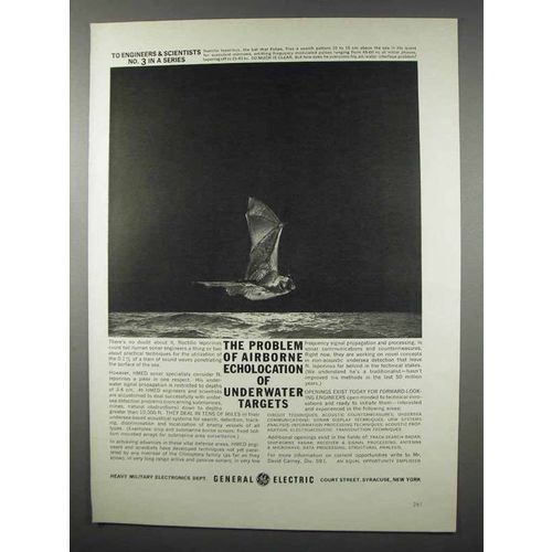 1962 G.E. Heavy Military Electronics Dept. (HEMD) Ad