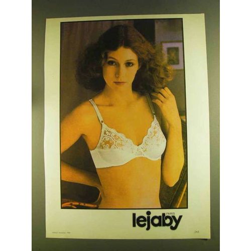1980 lejaby Bra Ad