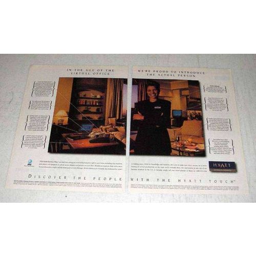 1996 Hyatt Hotels & Resorts Ad - The Actual Person