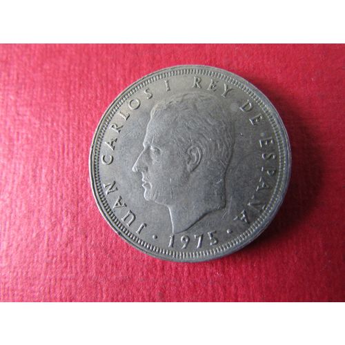 1975 SPAIN TWENTY FIVE PESETAS FREE POST. (ed) o P