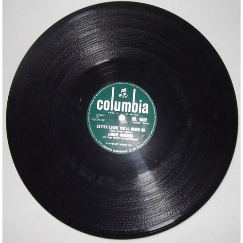 Jimmie Rodgers. Kisses Sweeter Than Wine b/w more Loved You'll Never Be - 78rpm