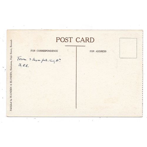 NICE PRINTED POSTCARD OF ST. BARTHOLOMEW'S CHURCH BURWASH SUSSEX (3191)