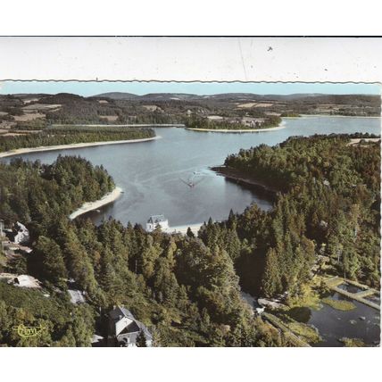 Les Settons France Postcard posted 1970 VGC