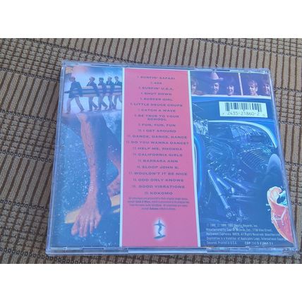Beach Boys Greatest Hits 20 Good Vibrations Volume 1 CD Capitol Records 1999