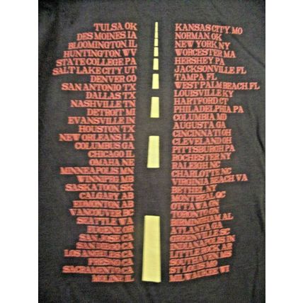 Lady Antebellum T Shirt-2012 Own The Night Tour-Medium