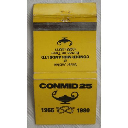 Matchbook Conmid 25 1955-1980