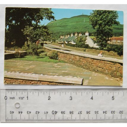 old postcard Golspie, Main Street