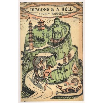 Dragons And A Bell Cicely Farmer 1931 Book Postcard