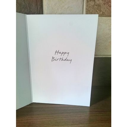9th Birthday Card - Glitter Card - 005