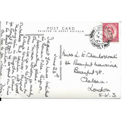 BIGNOR - Roman Pavement - Winter - Sussex - 1967 Postcard (A3)