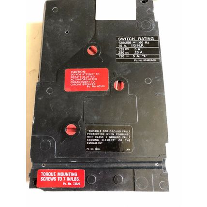 NEW SIEMENS S07ED62AB,ITE 14-22 AWG CIRCUIT BREAKER,DB