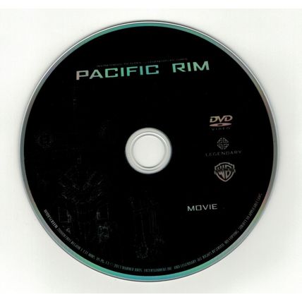 Pacific Rim (DVD disc) 2013 by Guillermo del Toro