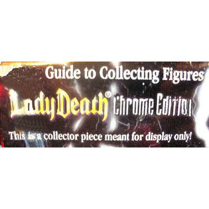 Action Figure: 1997 Lady Death "CHROME FIGURE" #S11045 / Limited Edition 15K