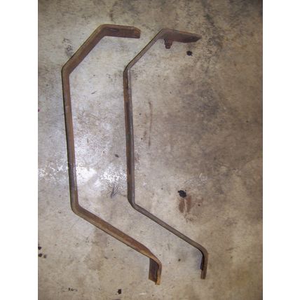 1960 DESOTO REAR BUMPER BRACKETS OEM #1940376 1940377