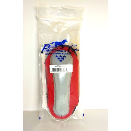 Professionals Choice Horse Splint Boots Red Length 9" in Sports Med Products Inc