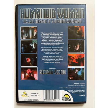 HUMANOID WOMAN (1981) - UK REGION 0 DVD