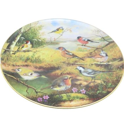 European Garden Birds German Decorative Plate By Karl-Hans Boese 1992 Home Decor