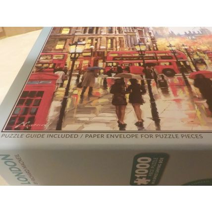 1000 Piece Otter House Jigsaw - London by Richard McNeill – NEW & SEALED