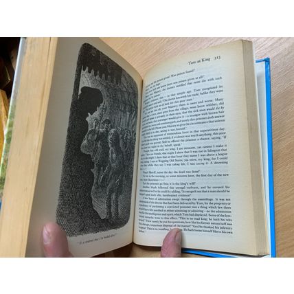 1978 MARK TWAIN "TOM SAWYER/HUCK FINN/PRINCE PAUPER" ILLUSTRATED HB BOOK (P4)