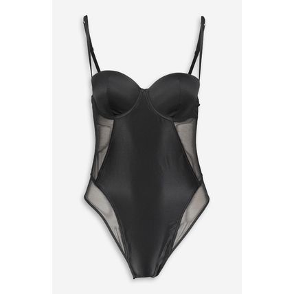 WOLFORD Stretch Silk Light Shaping Bodysuit BNWT