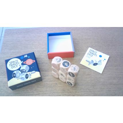 SPACE TRAVEL DICE (New & Sealed) 2014