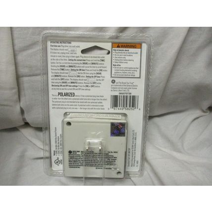 New - GE Indoor Digital Timer 58252 – Accurate to the Minute