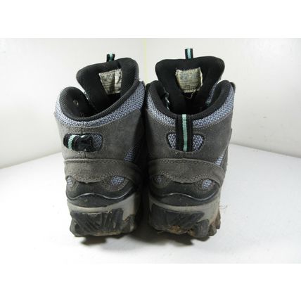 ASCEND Traverse-W Hiking Boots Shoes Mint Green Gray Leather Size 7.5 US Women's