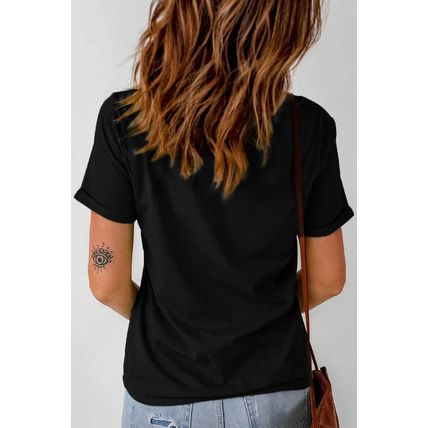 Black Thankful Grateful Blessed Leopard Print Crewneck T Shirt