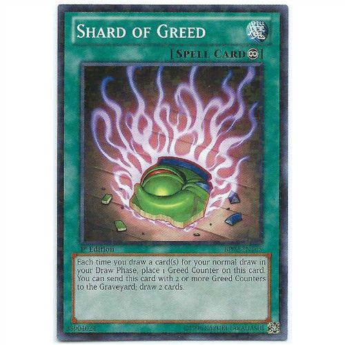 YuGiOh War of the Giants - BP02-EN163 - Shard of Greed Mosiac - 1st Edition
