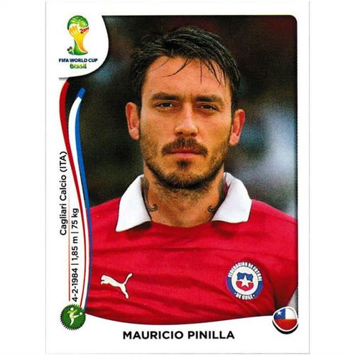 2014 Panini World Cup Soccer Stickers - #162 - Mauricio Pinilla