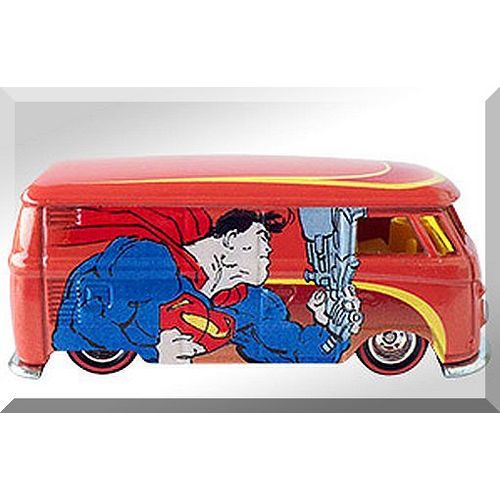 Hot Wheels - Volkswagen T1 Panel: 2016 Pop Culture Series *Superman / Red*