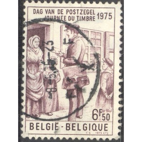 Belgium 1975 - SG2387 - 6f.50 purple - "Postman of 1840" (J. Thiriar) - used