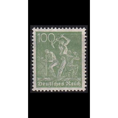 GERMANY REICH [1921] MiNr 0167 ( **/mnh )