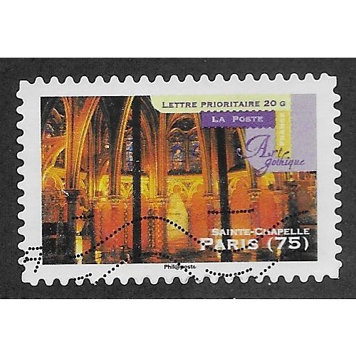FRA 2011 (58c) 'GOTHIC ART - PARIS 75' FINE USED (EBID56-602)