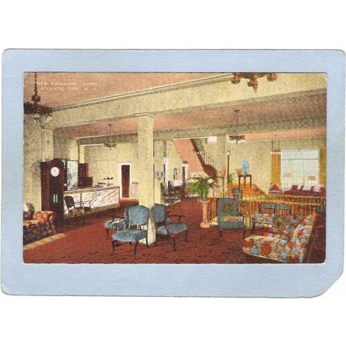 New Jersey Atlantic City New Richmond Hotel Ocean End Kentucky Ave~3107