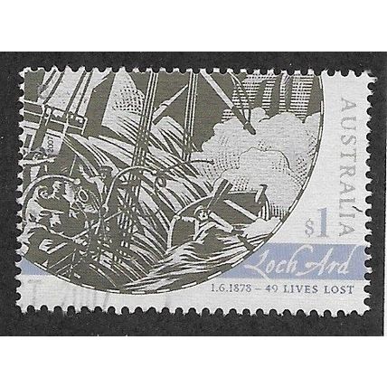 AUS 2007 $1.00 'SHIPWRECKS -LOCH ARD' FINE USED (EBID66-678)