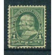 Used 279 1c Benjamin Franklin Almost Very Fine M04334