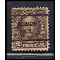 Used 653 1/2c Nathan Hale Average Plus PreCnx KA7107