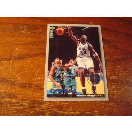 1995 Collectors Choice, 2-Cards, SHAQUILLE O'NEAL, HOF, Magic, Platinum
