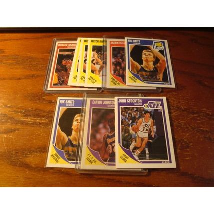 1989 Fleer, 10-Cards, Different, Stars/Rc's/HOF, STOCKTON/PIPPIN, ++