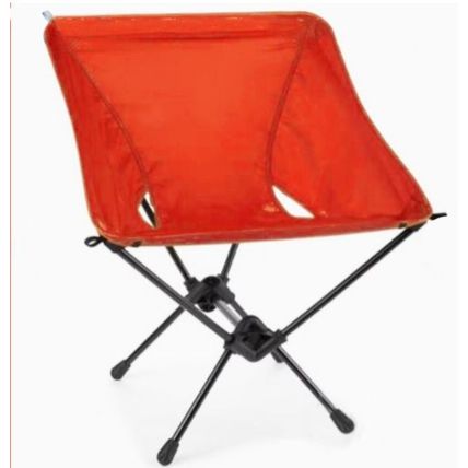 Portable Chair, Water Repellent, 300lb Capacity, Rei Flexlite, Orange
