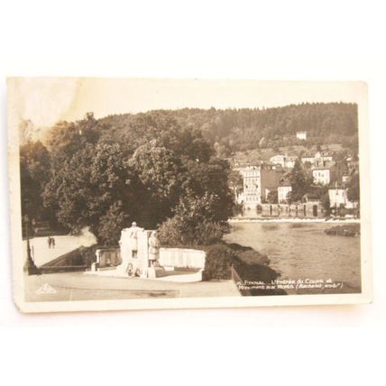 1957 postcard Epinal, France