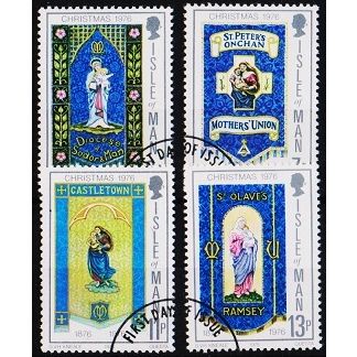 Isle of Man. 1976 Set(4) S.G.90/93 Used