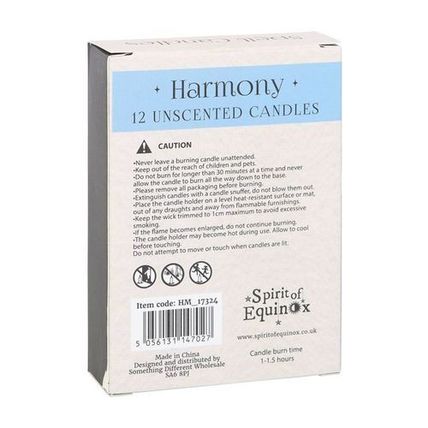 Candles - Pack of 12 Harmony Spell Candles