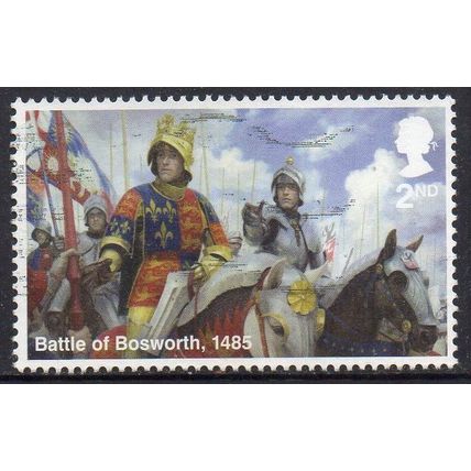 GB 2021 The Wars of the Roses - Battle of Bosworth, 1485 2nd Used