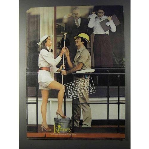1980 Kinney Shoes Ad - Great American Shoe Style